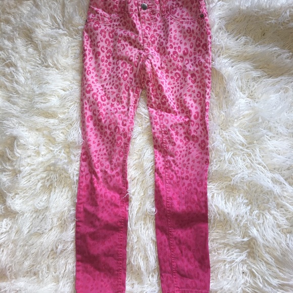 Pink Ombré Jeggings - Picture 2 of 2